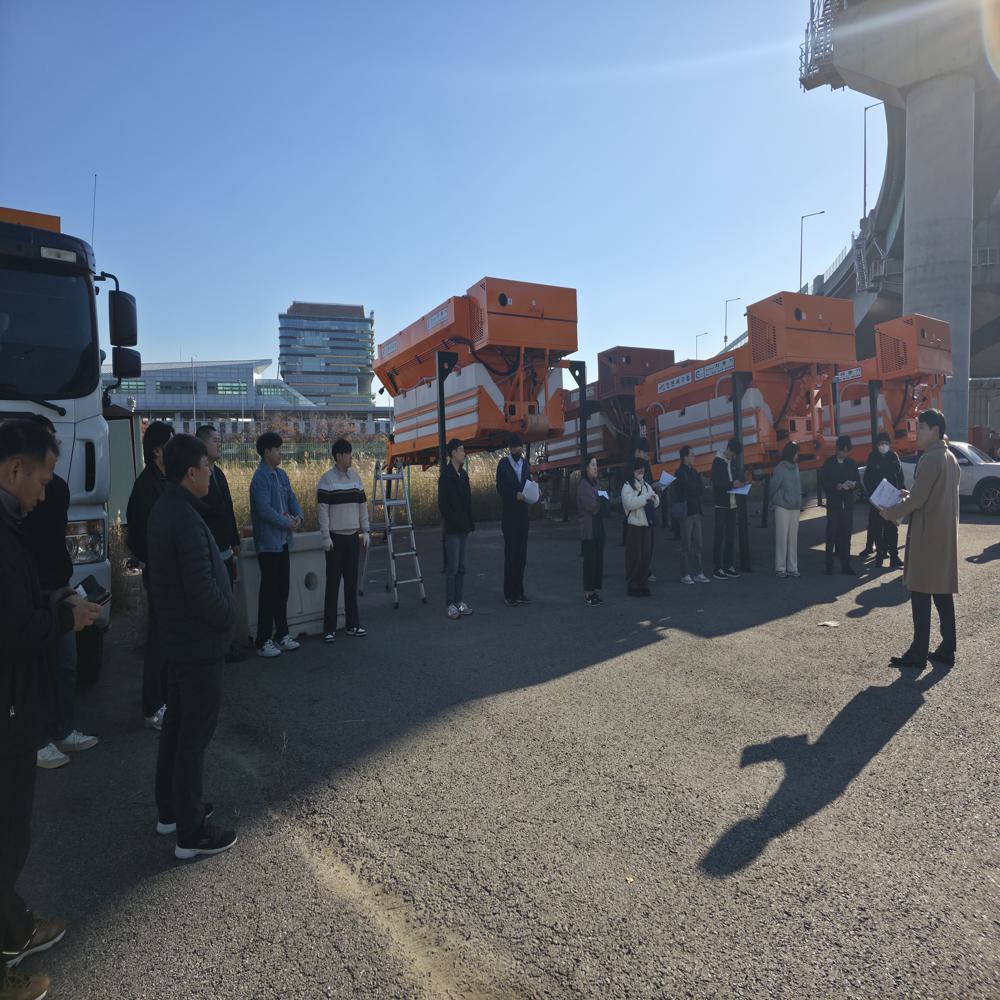 인천 서구, 겨울철 설해 대비 도로 제설 담당자 교육 실시