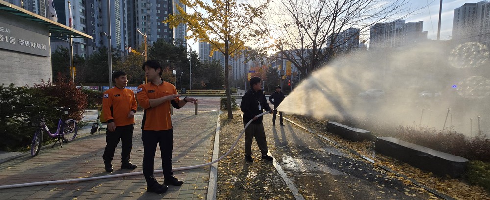 인천 중구 영종1동, 운남119안전센터와 ‘합동 소방 훈련’ 시행