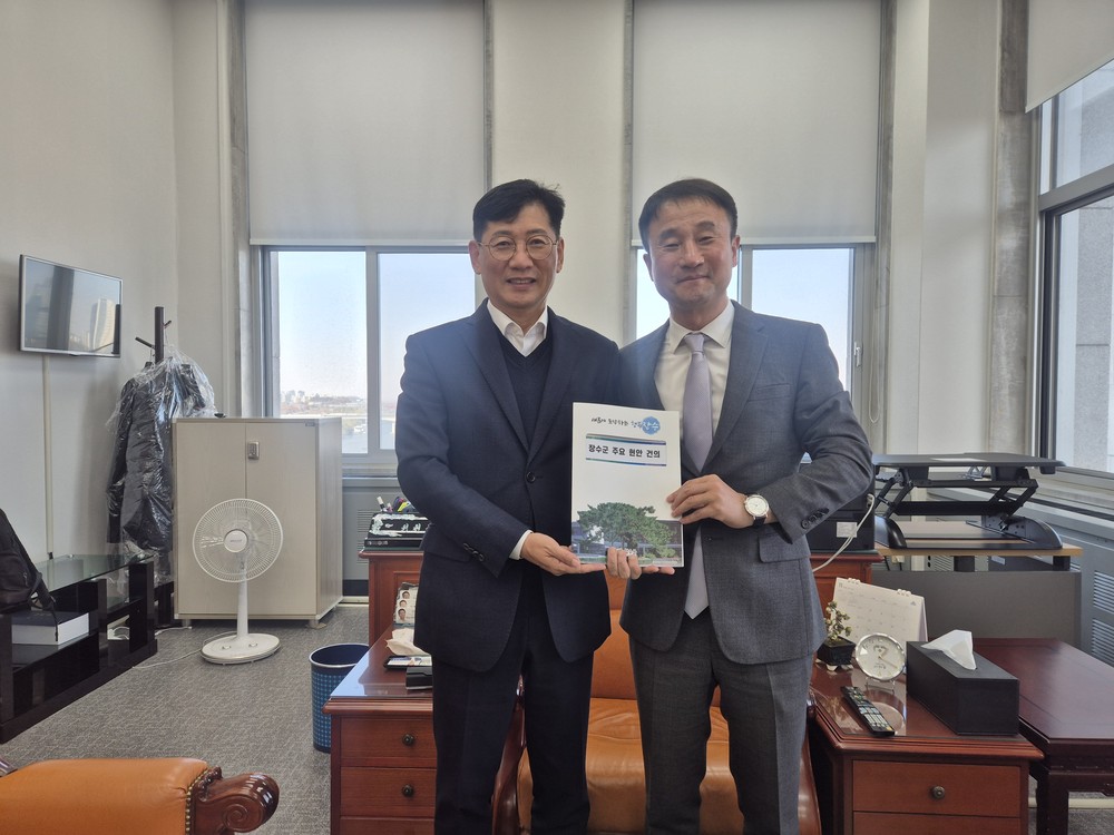 최훈식 장수군수, 국회서 농어촌 기본소득 추가지정 및 국비 확보 활동 펼쳐