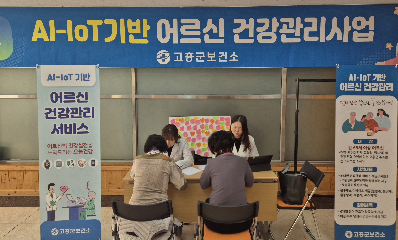고흥군, AI·IoT 기반 어르신 건강관리사업 효과 커