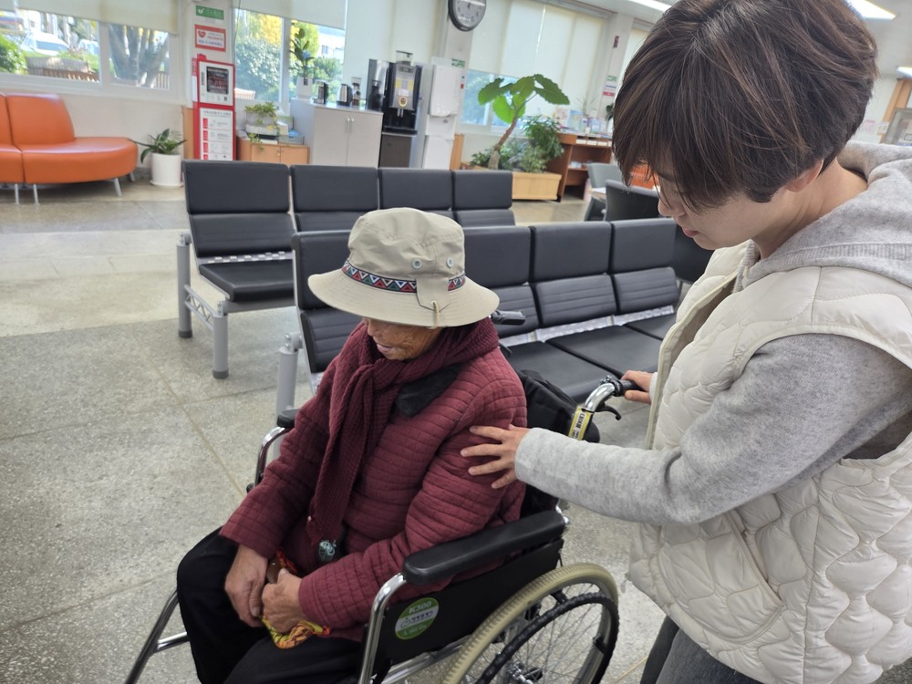 거류면, 휠체어 무료대여사업 실시