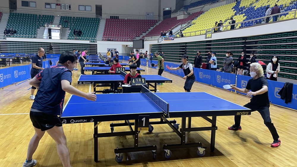 구미시, 생활체육 전국 오픈탁구대회 개최…800여 명 참가