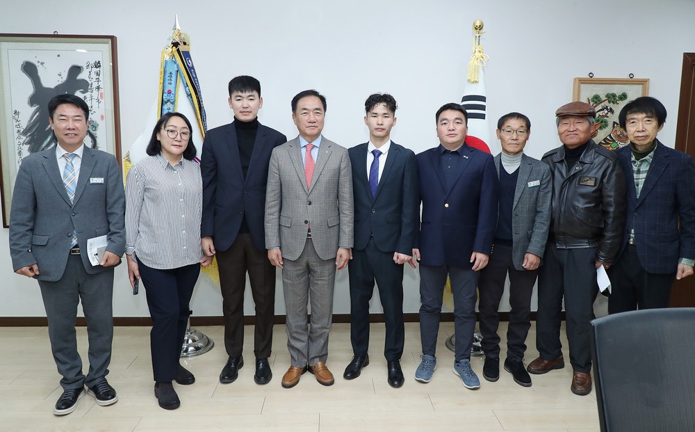 몽골 울란바트라시 공원국, 평택시 방문하여 바람길숲과 정원, 공원시설 견학