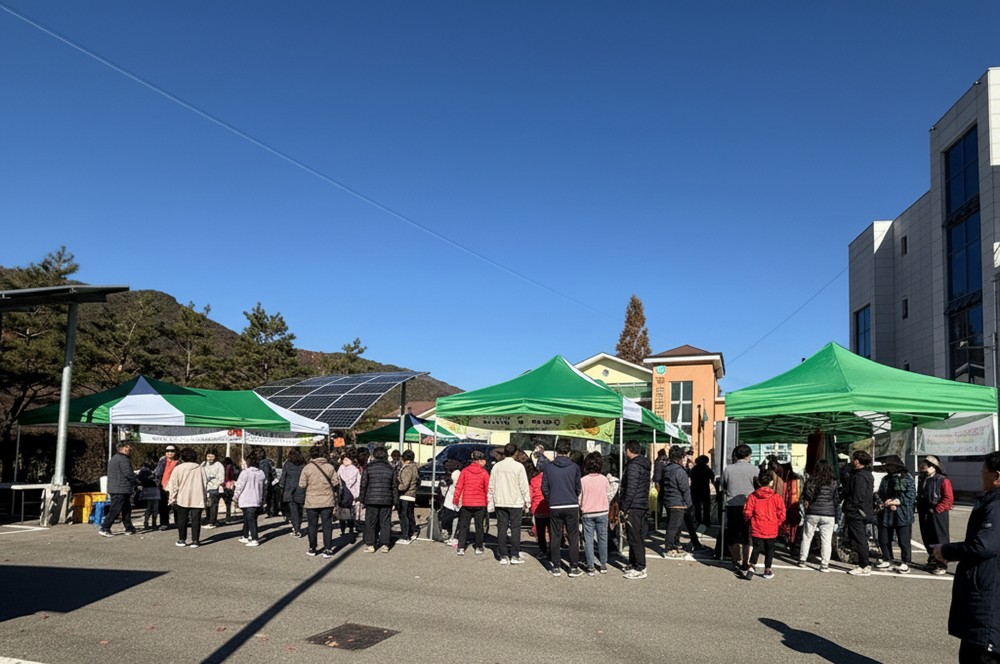 북상면, 올해 마지막 ‘숲속장터마당’ 주민과 방문객 큰 호응