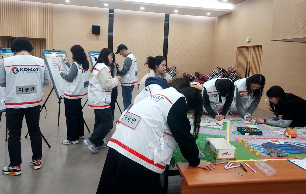 과천시 보건소, 재난 대응능력 강화를 위한 도상훈련 실시