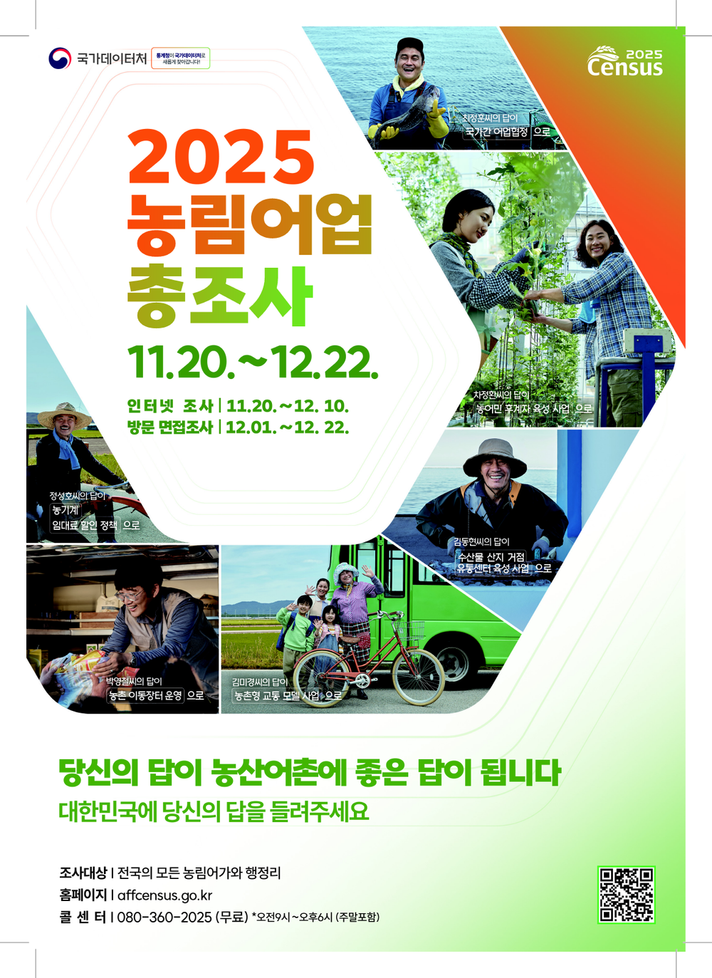부여군, ‘2025 농림어업총조사’ 실시