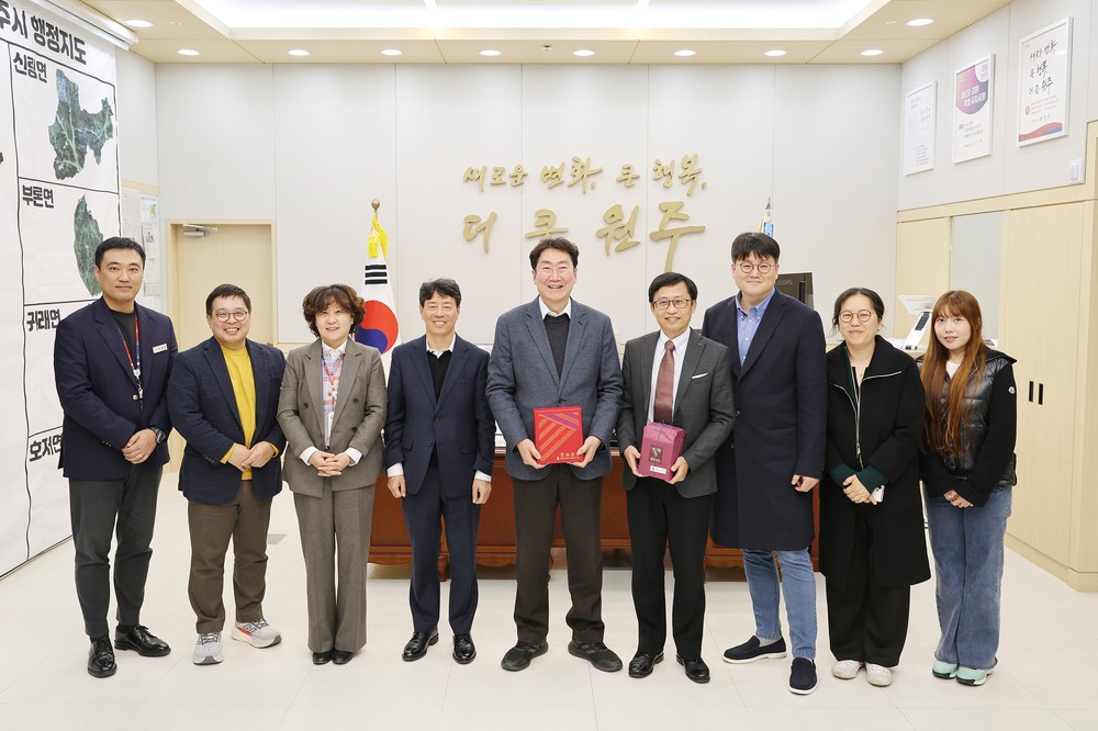 원주시-대만 리드텍, AI·디지털헬스케어 글로벌 협력 본격화