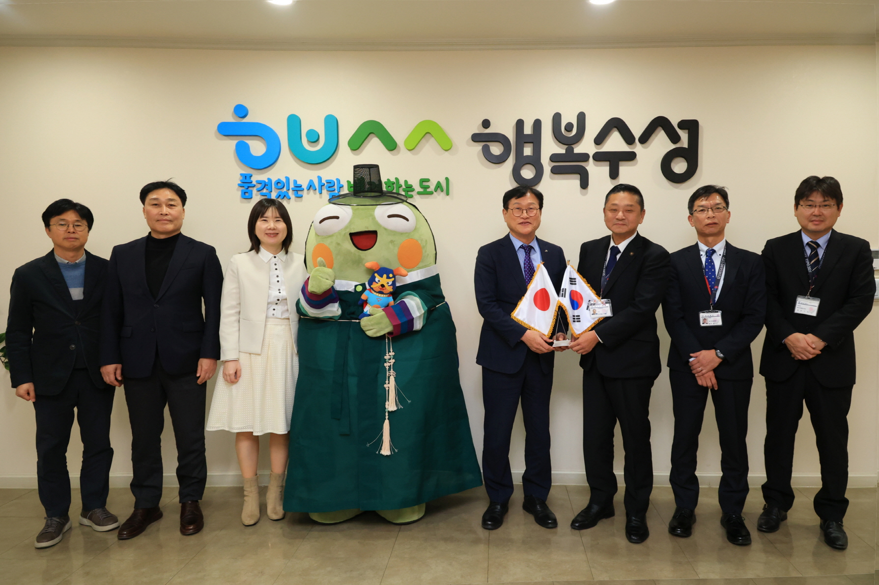 수성구, 해외 우호도시 일본 이즈미사노시 시장단 방문