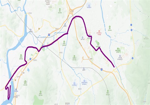 문막지역 산업단지 상생 통근버스 운행 시간·노선 변경
