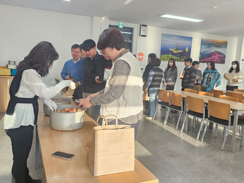 여수시, 국동임시별관 직원 대상 ‘화목한 에그데이’ 운영…큰 호응