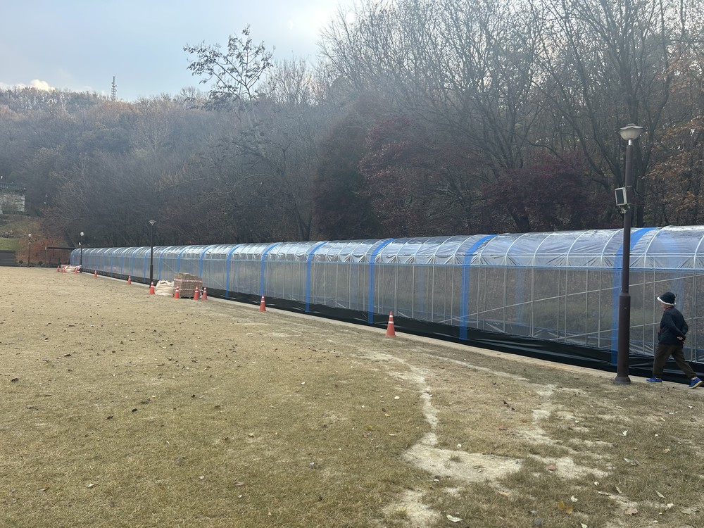 이천시, 서희테마파크에 ‘힐링 황톳길 동계 비닐하우스’ 조성