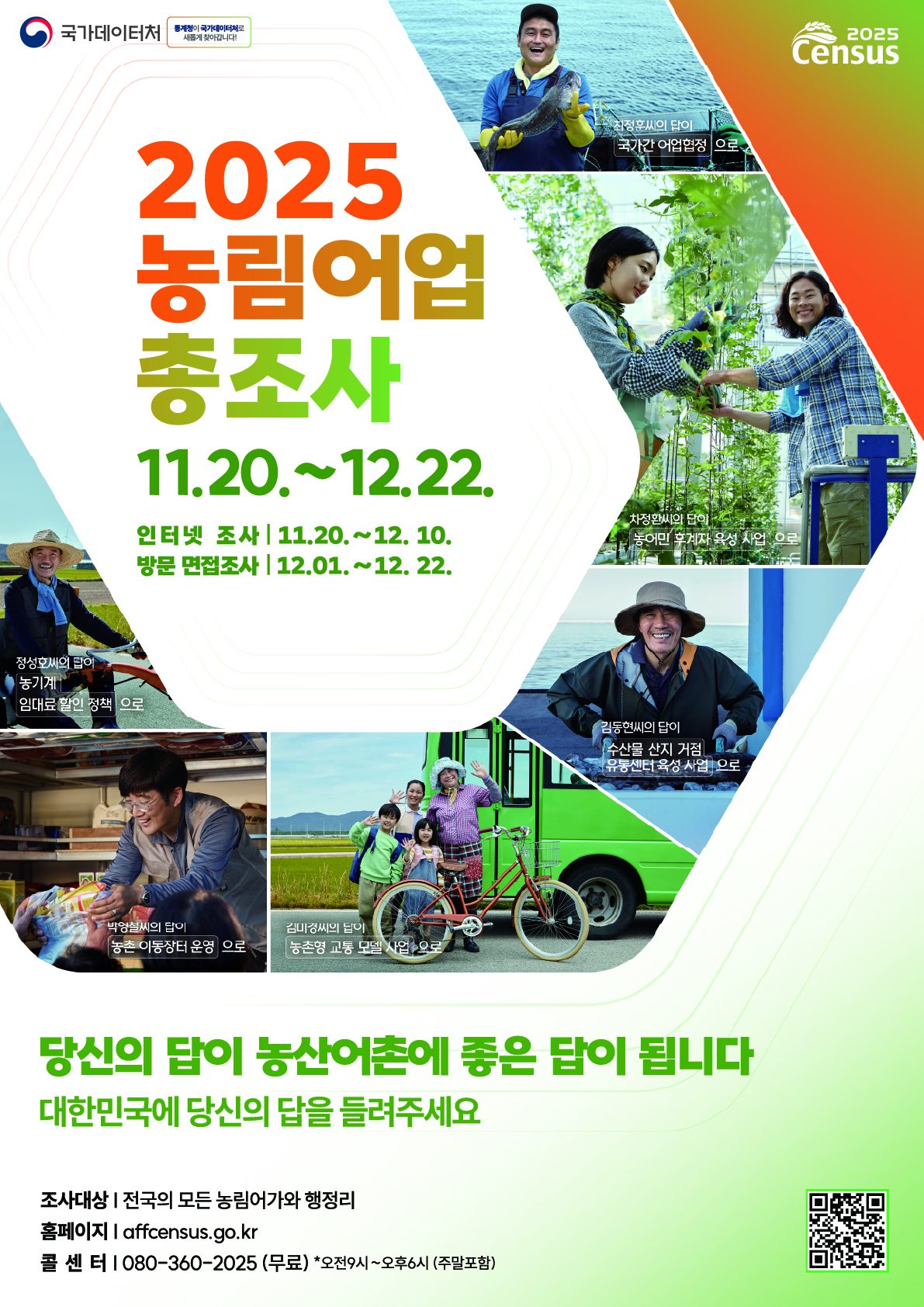 거창군, 2025 농림어업총조사 실시