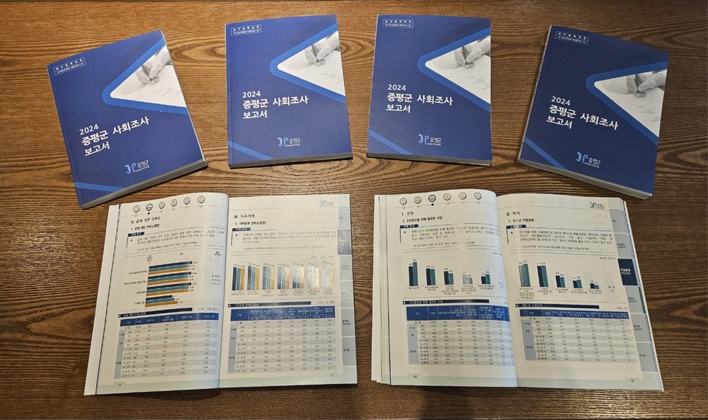 증평군, ‘군민 삶의 질 변화 한눈에’ - ‘2024 증평군 사회조사 보고서’ 발간