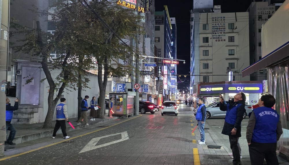 부산 북구 덕천2동 바르게살기운동위원회, 관내 야간순찰 및 떼까마귀 퇴치활동 전개