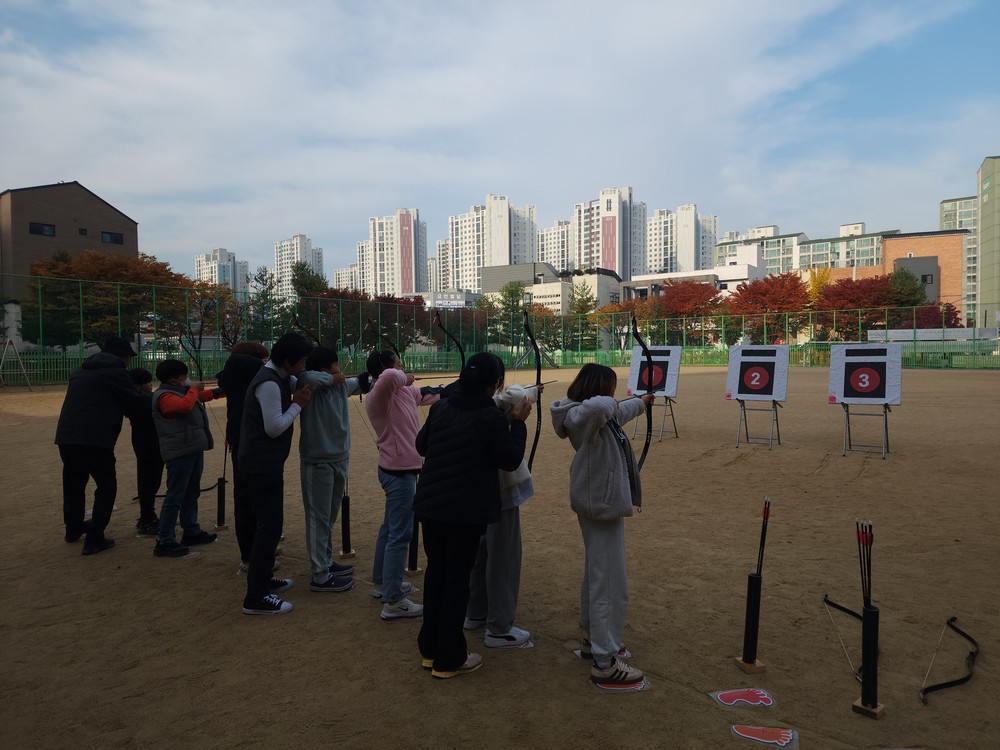 평택시북부청소년문화의집, 청소년 전통 무예 국궁 체험 ‘명궁’ 운영