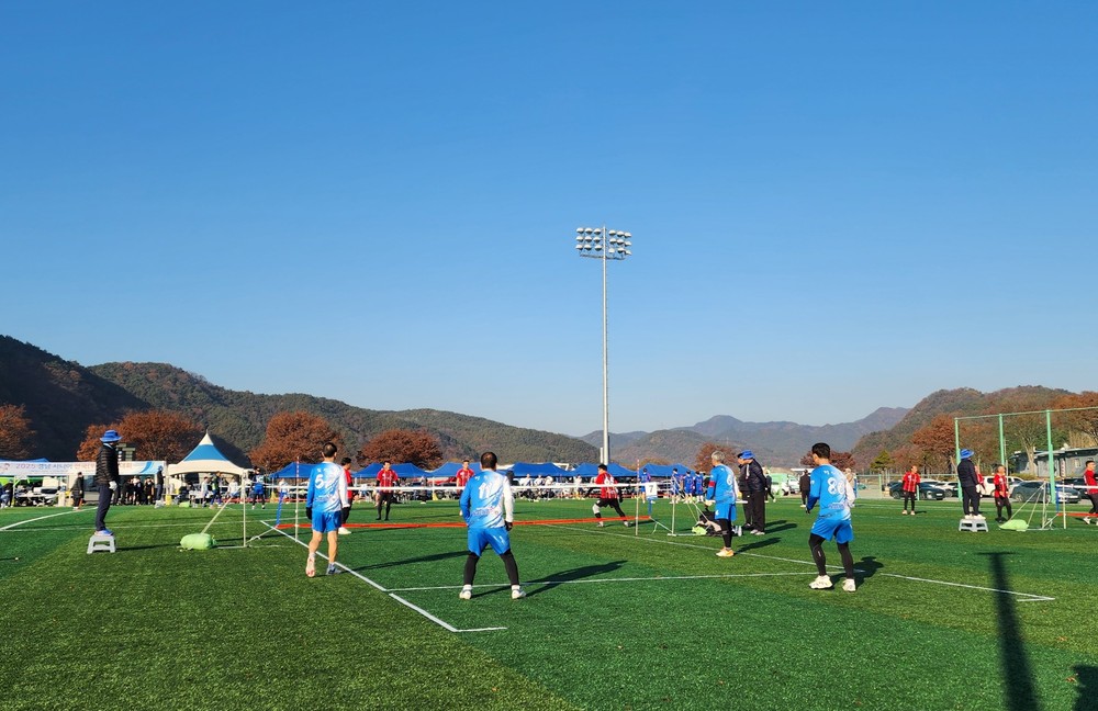 합천군, 2025 경남 시니어 전국(위임)족구대회 성료