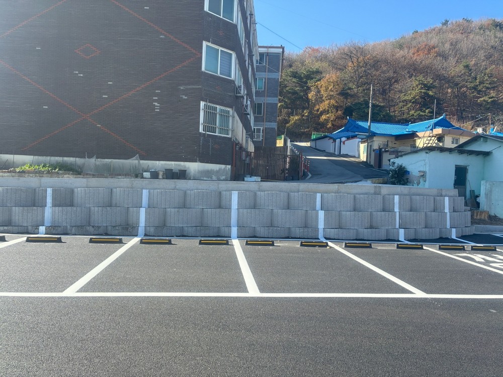 공주시, 공영주차장 내 수직주차선 도입