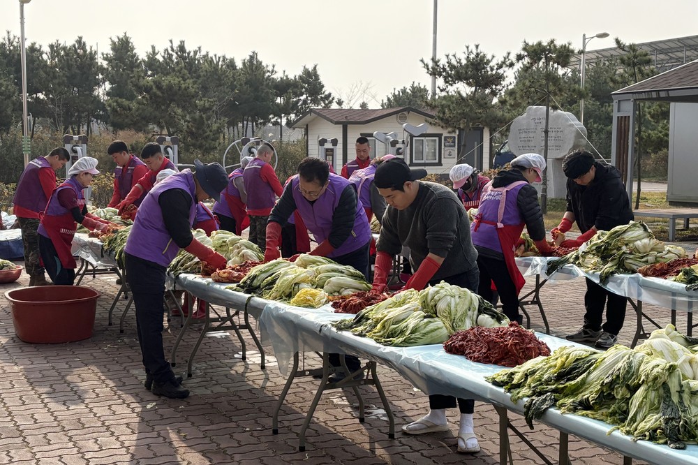 연평면, 소외계층 위한 사랑의 김장김치 담그기 행사 실시