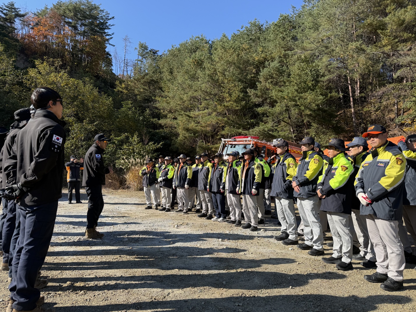 119산불특수대응단, 가을철 산불 대응 체계 총력전 펼친다