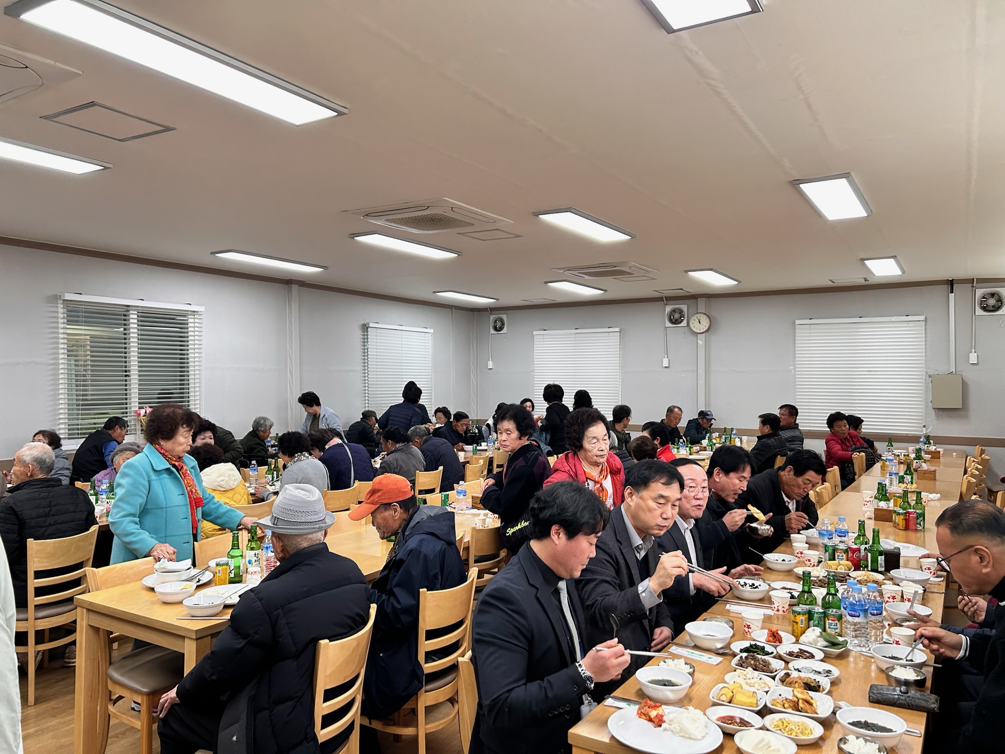 연천군 백학면새마을부녀회, 어르신 경로잔치 실시