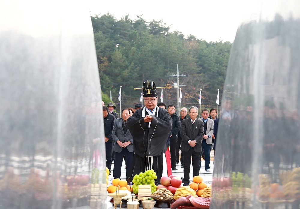 울진군, 북면서 김언륜 장군 추향제 봉행