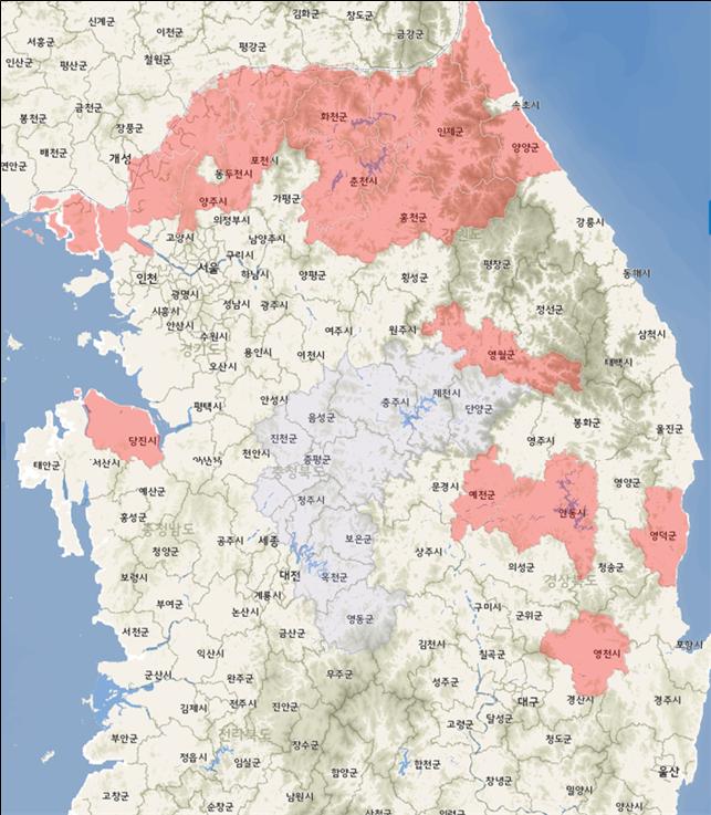 충북 전역 아프리카돼지열병(ASF) ‘주의보’ 발령