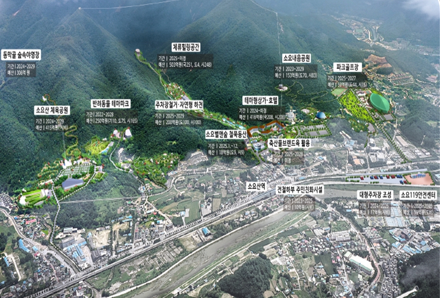 동두천시, 소요산 확대개발 박차… 수도권 대표 관광지로 도약