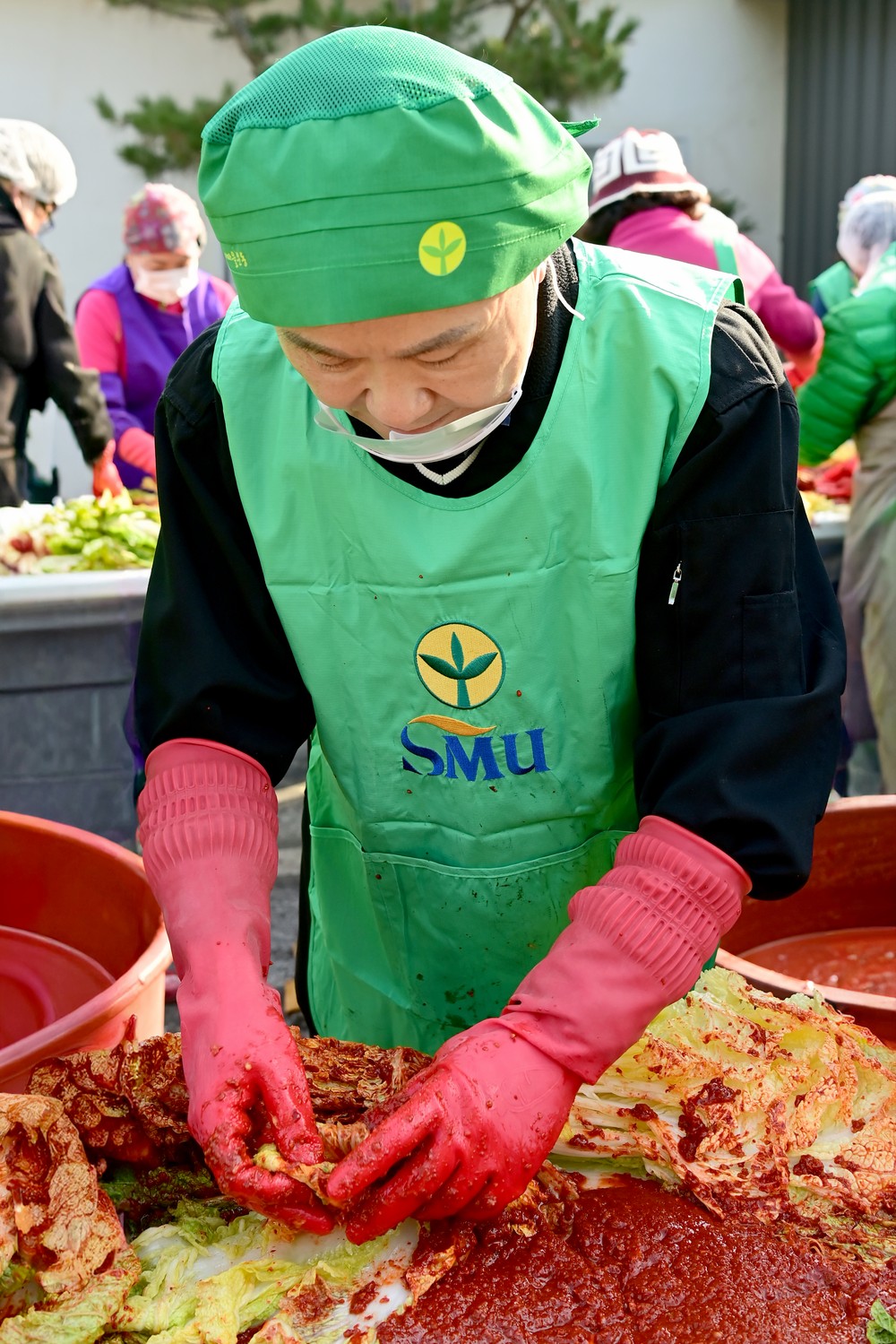 고령군 새마을부녀회, 사랑의 김장 담가주기 행사 개최