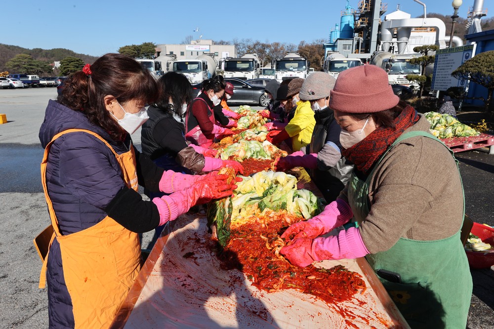금성개발(주), 추운 겨울 주위 이웃 챙기는 선행 눈길