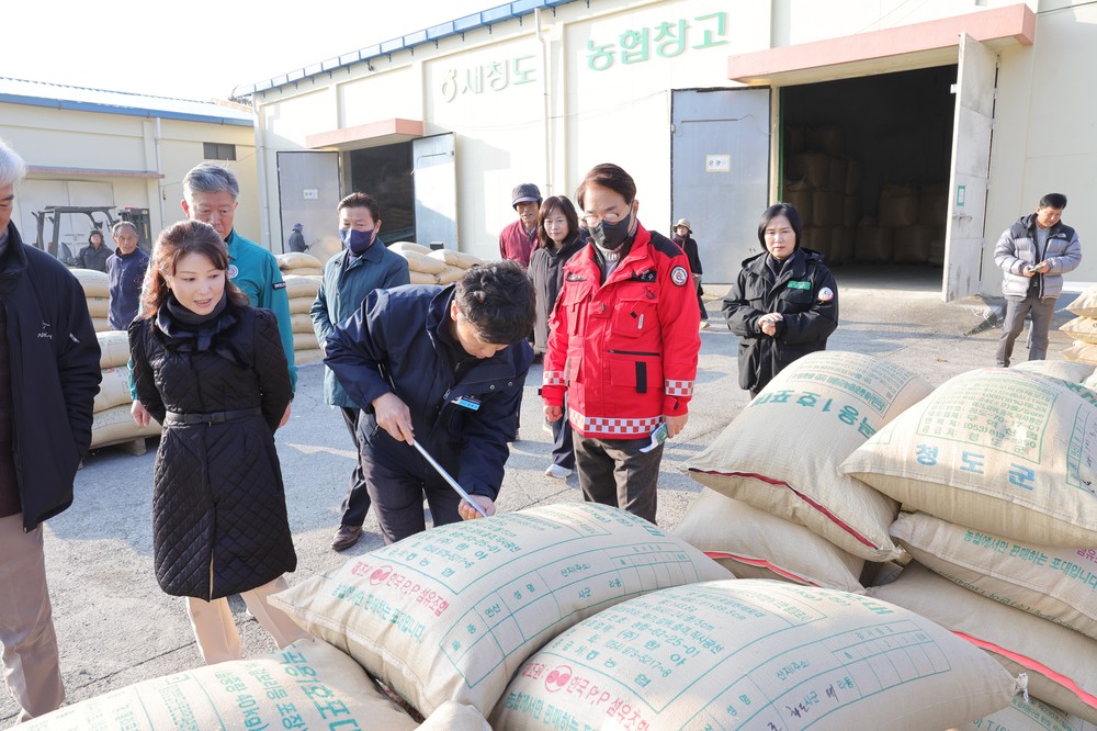 청도군, 2025년산 공공비축미곡 건조벼 매입 시작
