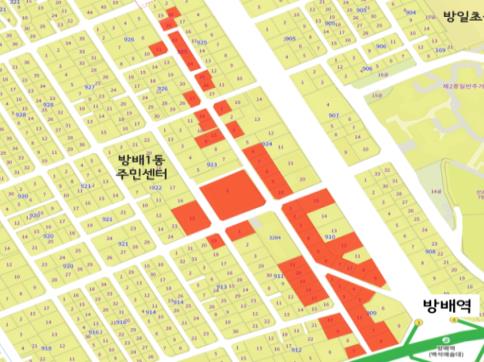 서초구, 방배역 먹자골목·강남역 일대 골목형상점가 제5·6호 지정
