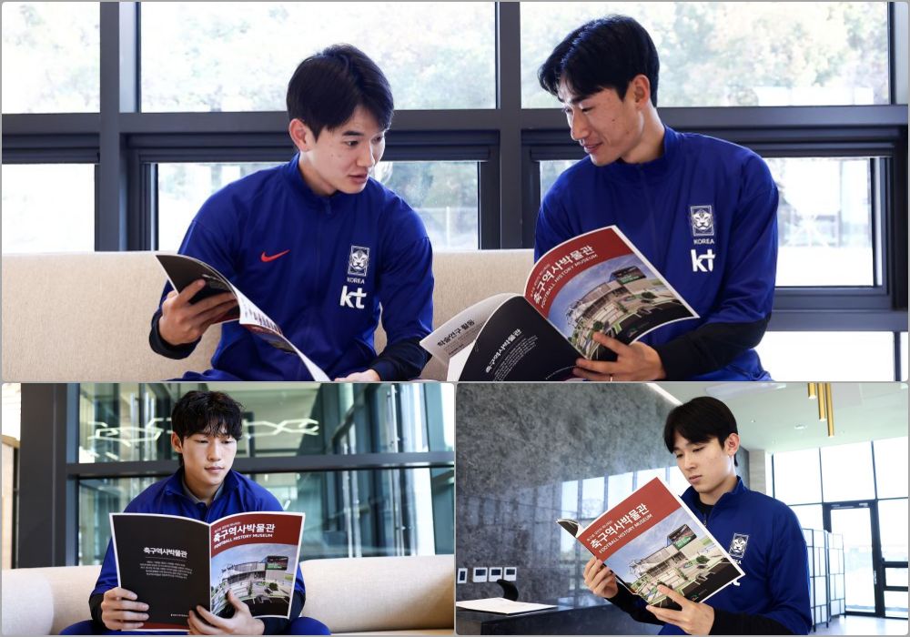 천안시, 축구 국가대표팀 대상 축구역사박물관 건립 사업 및 유물 기증 홍보