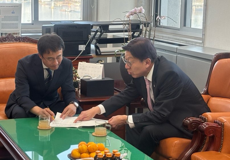 박형준 부산시장, 2026년 국비 확보 위해 국회 방문…핵심 사업 예산 반영 요청