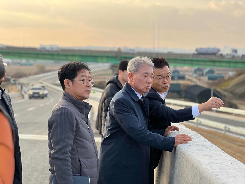 계양구, ‘검단~드림로 간 도로건설사업’ 현장 점검