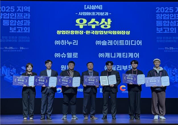 수성구 중장년 기술창업센터 입주기업 ㈜캐니캐티케어 ‘2025년 창업 인큐베이팅 경진대회’ 우수상 수상