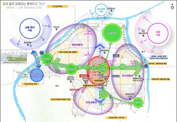 대전시, 둔산-송촌지구 노후계획도시정비 기본계획안 주민공람