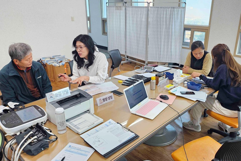옹진군, 2025년 모바일 헬스케어사업 성공적 마무리