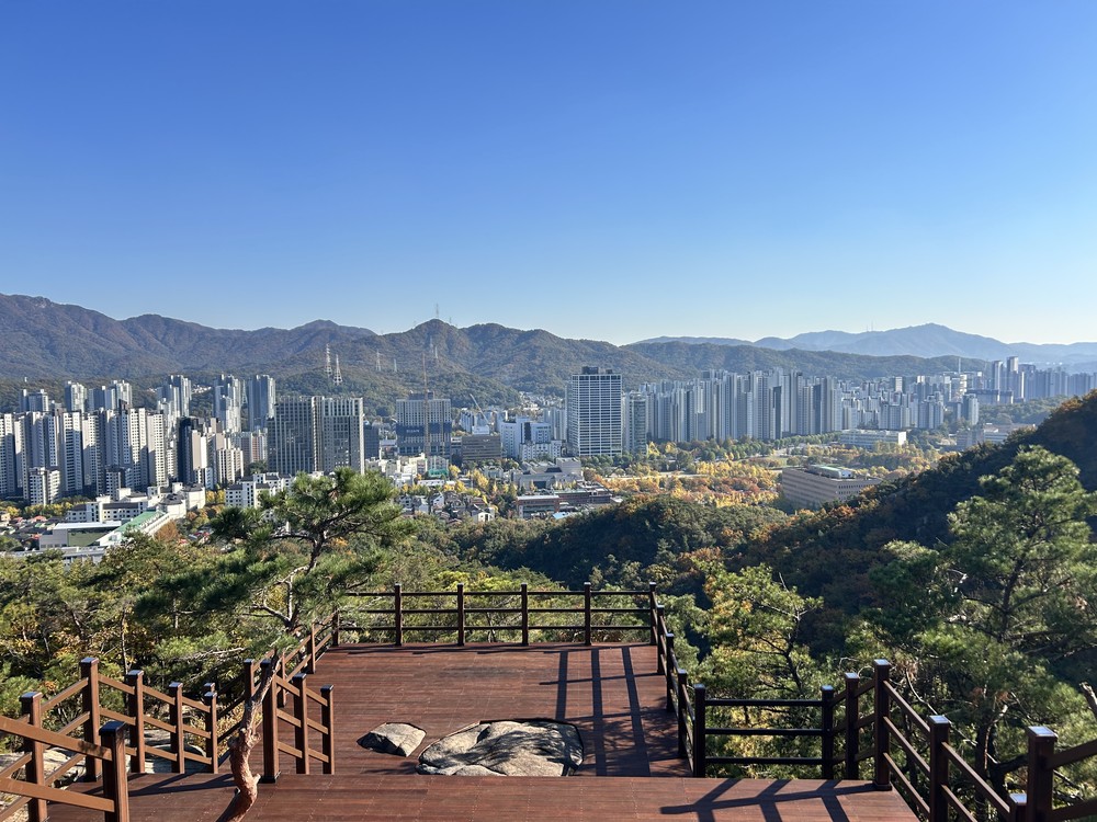 과천시, 관악산에 새로운 도심 조망 명소 ‘해누리 전망대’ 조성
