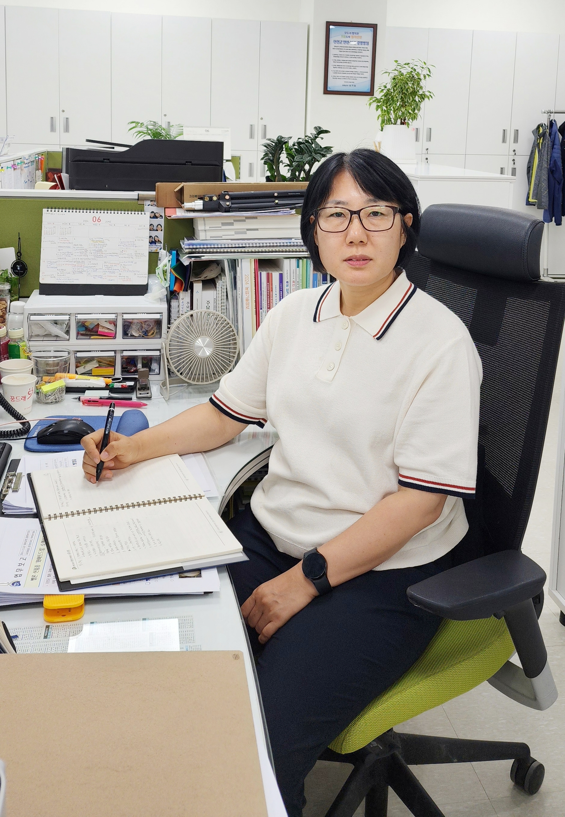 진천군 농업기술센터 김은경 소득작목팀장, 한국농업기술보급대상 ‘최우수상’ 수상