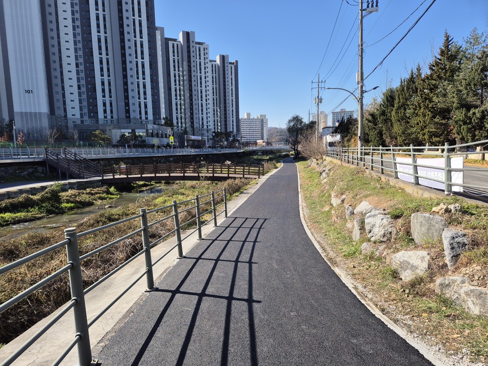 용인특례시 처인구, 금어천 자전거·보행자 겸용도로 정비