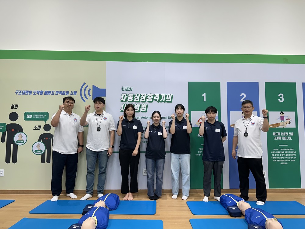 진도국민해양안전관, 진도군 최초 심폐소생술 교육기관 인증 획득