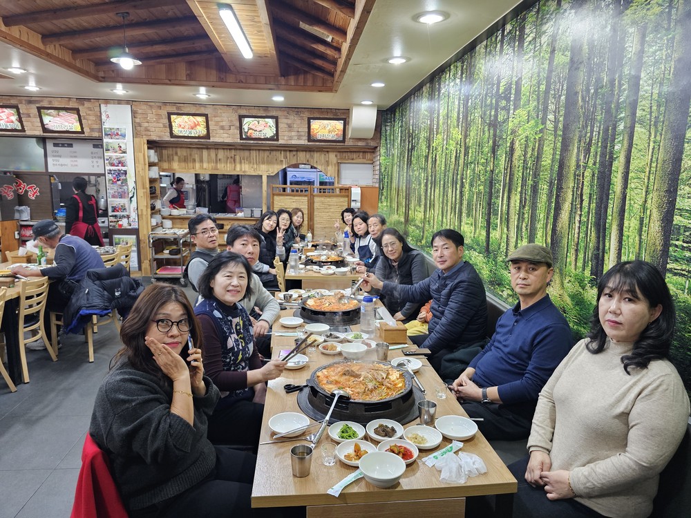 중앙동1지역 도시재생협의체, 외식업 신메뉴 시식회 진행