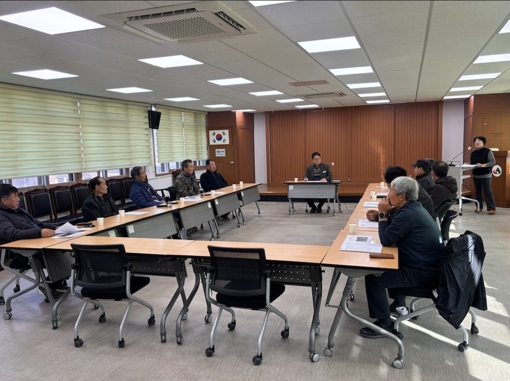 덕치면, 겨울철 제설 안전 작업 사전점검 회의 개최