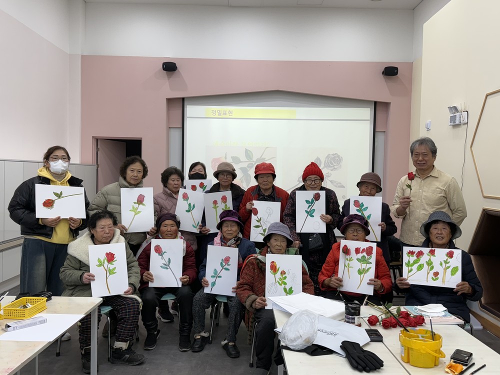 양구군립박수근미술관, 60세 이상 노인 대상 미술교육 프로그램 운영
