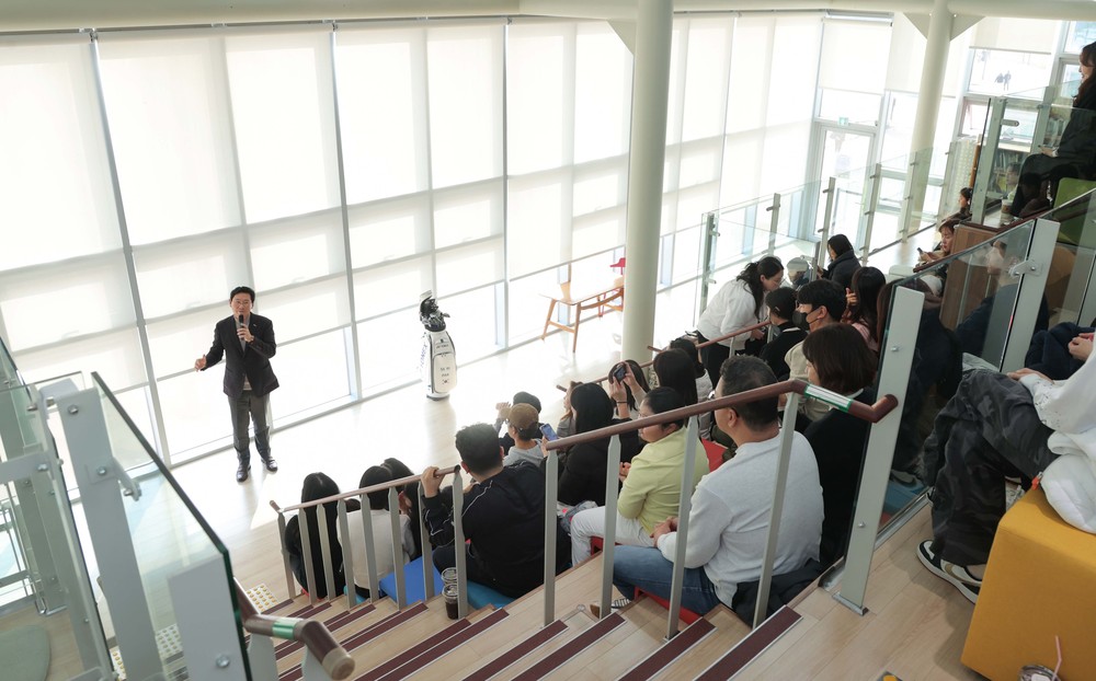 ‘SERI PAK with 용인’서 박세리 전 감독 현장 강연 개최