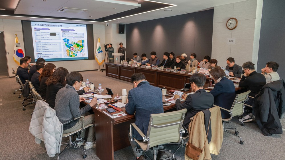 과천지식정보타운 공공주택지구, 준공 앞두고 기반시설 마무리 단계…과천시, 실무협의체 열어 현안 점검