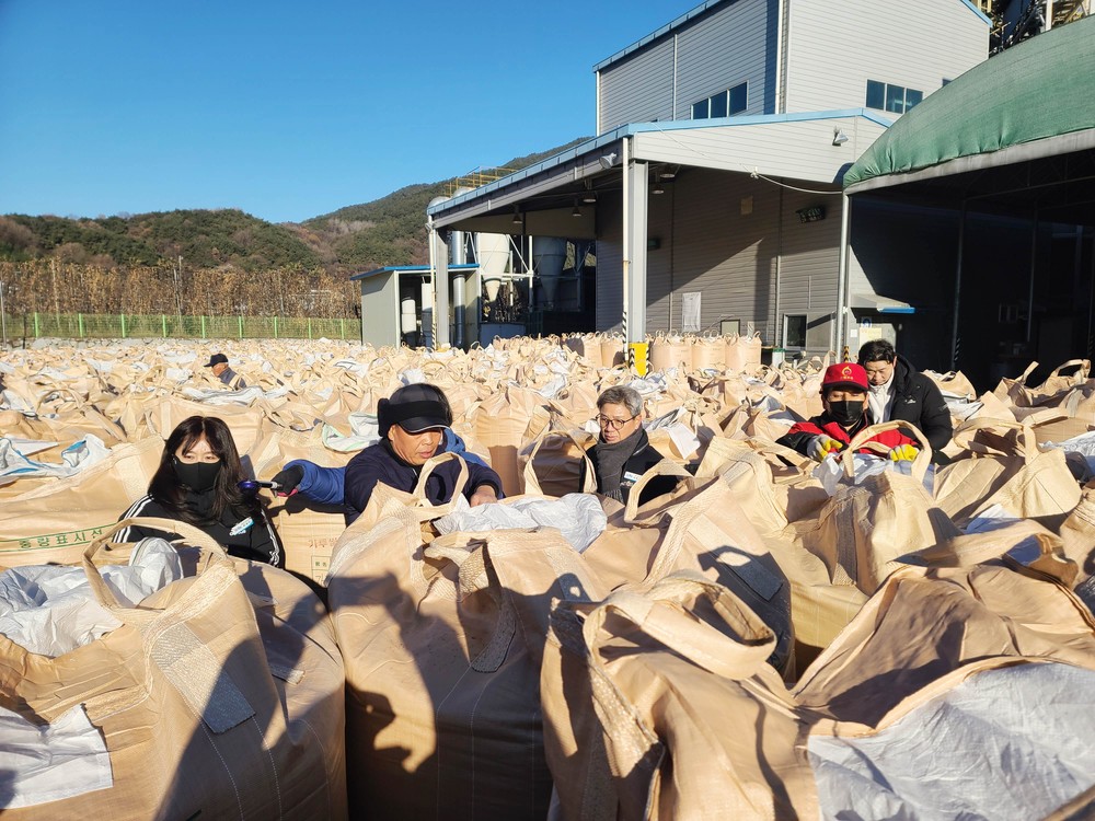 함양읍, 공공비축미 수매 완료