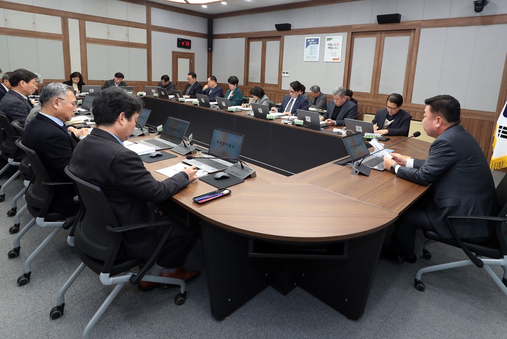이범석 청주시장 “겨울철 안전, 물가 등 민생에 한 치 소홀함 없어야”
