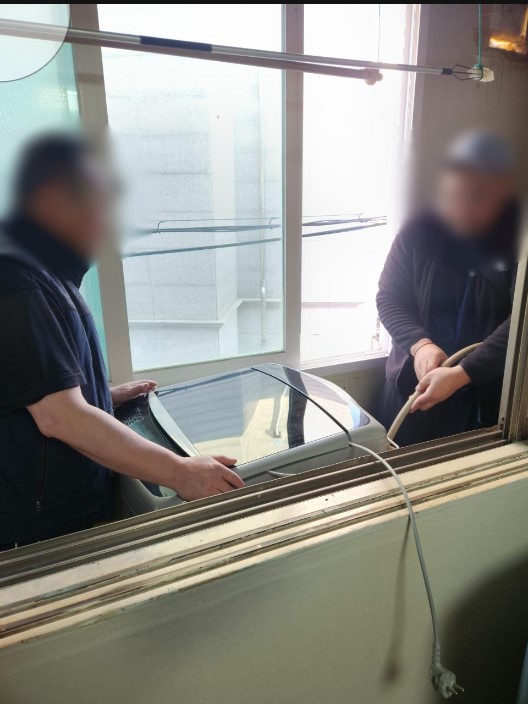 남양주 진접읍-스테이박스, 취약가구에 중고 세탁기 지원 …맞춤형 복지 실현