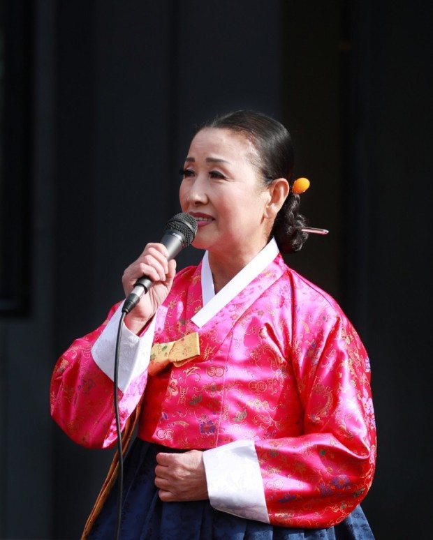송옥자 문경시 보호문화유산 문경새재아리랑 보유자 공개행사